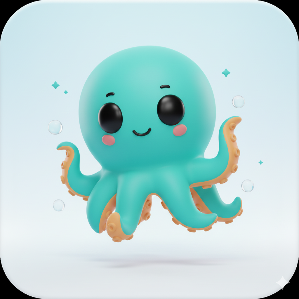 Maken octopus icon