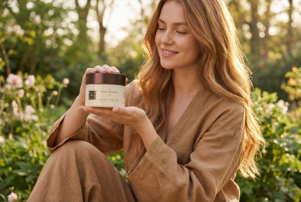 Outdoor lifestyle — huidverzorging in de natuur