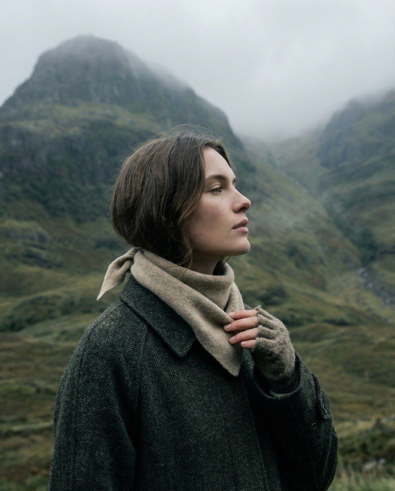 Profielportret — wollen accessoires